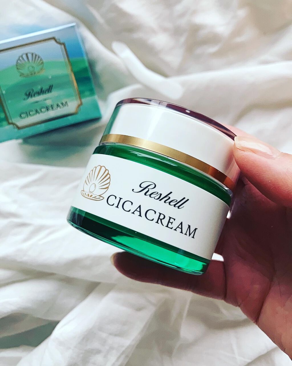 リシェル シカクリーム/Reshell/フェイスクリームを使ったクチコミ（2枚目）