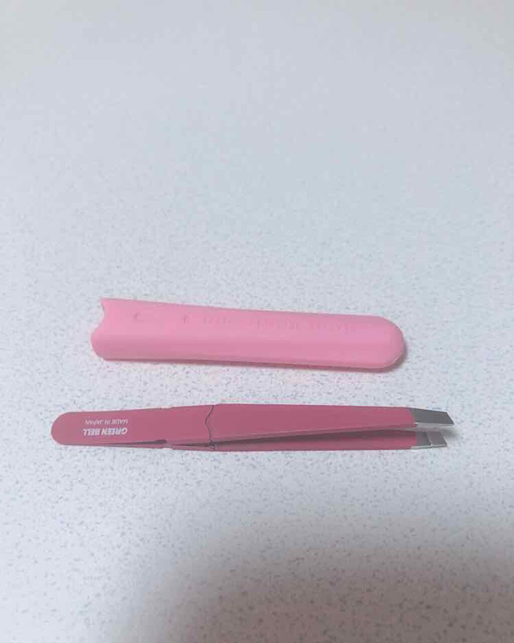 驚きの毛抜き(先斜めタイプ)/グリーンベル/毛抜きを使ったクチコミ(2枚目)