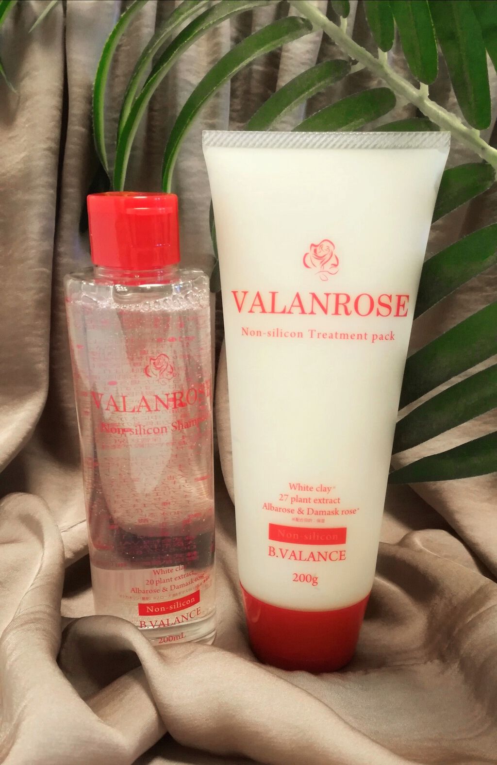 ノンシリコンシャンプー＆トリートメント/VALANROSE/市販シャンプーを使ったクチコミ（2枚目）