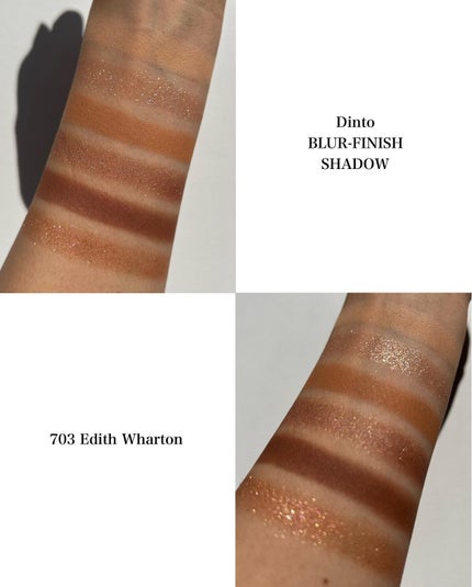 ブラーフィニシュシャドウパレット/Dinto/アイシャドウパレットを使ったクチコミ(4枚目)