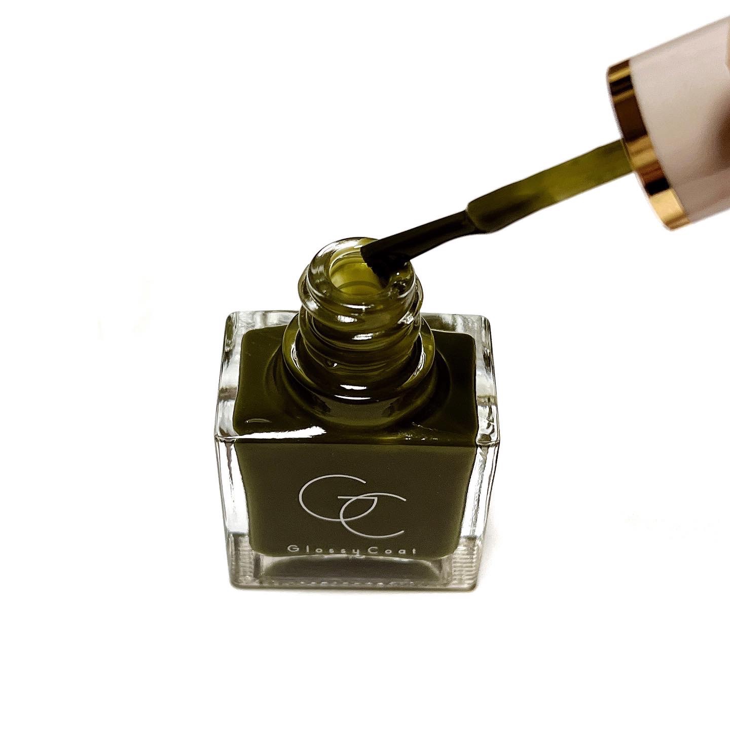 グロッシーコート アッサムオレンジティー/スキューズミー/オールインワンネイルを使ったクチコミ（2枚目）