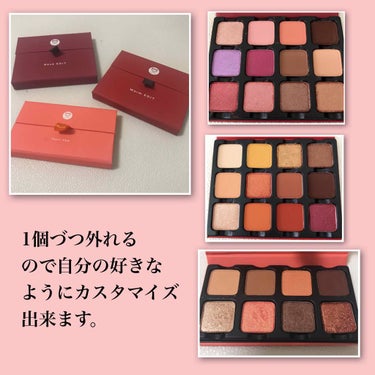 Paris EDIT Eye Shadow Palette/VISEART/パウダーアイシャドウを使ったクチコミ（2枚目）