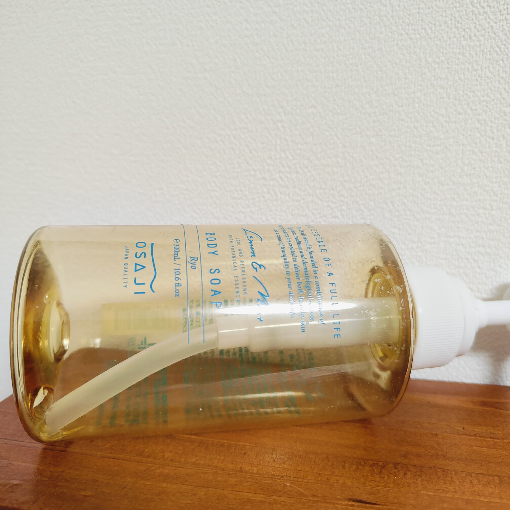 OSAJI ボディソープ Ryoのクチコミ「OSAJI
ボディソープ Ryo

#使い切り

夏に使っていた
シトラス系の香りがよかった
.....」（1枚目）