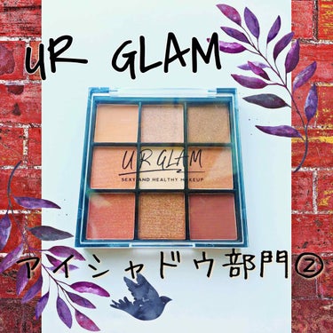 UR GLAM　BLOOMING EYE COLOR PALETTE/U R GLAM/アイシャドウパレットを使ったクチコミ（1枚目）