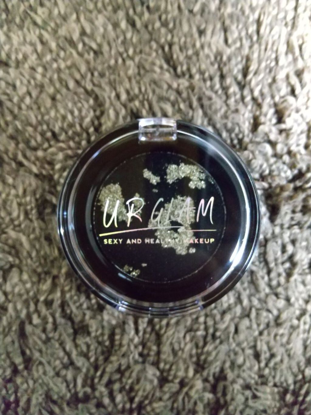 URGLAM　SPARKLE EYESHADOW/U R GLAM/単色アイシャドウを使ったクチコミ（3枚目）