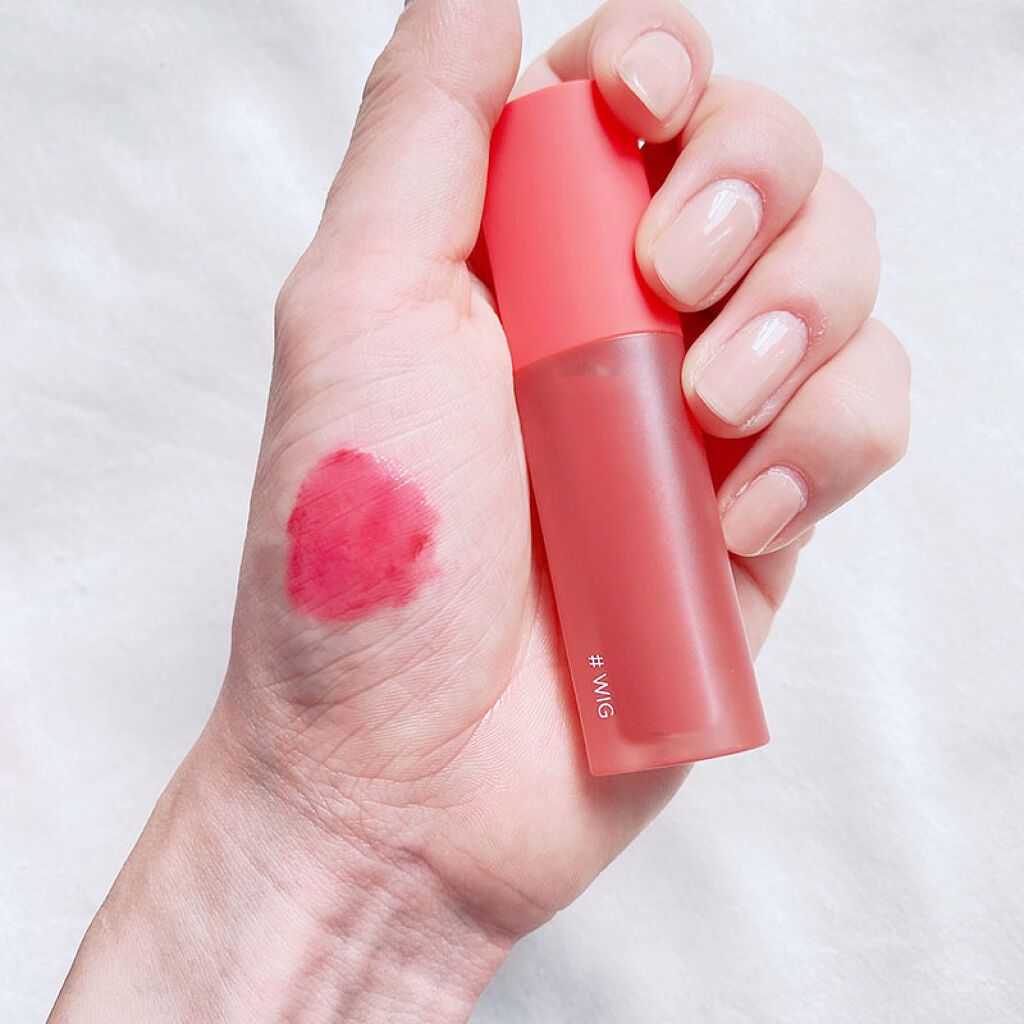 ホリカホリカ ハートクラッシュグローティントエアー/HOLIKA HOLIKA/リップティントを使ったクチコミ（3枚目）