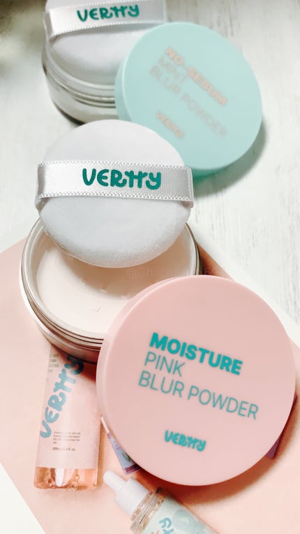 ノーセバムミントブラーパウダー /Vertty/ルースパウダーを使ったクチコミ(8枚目)