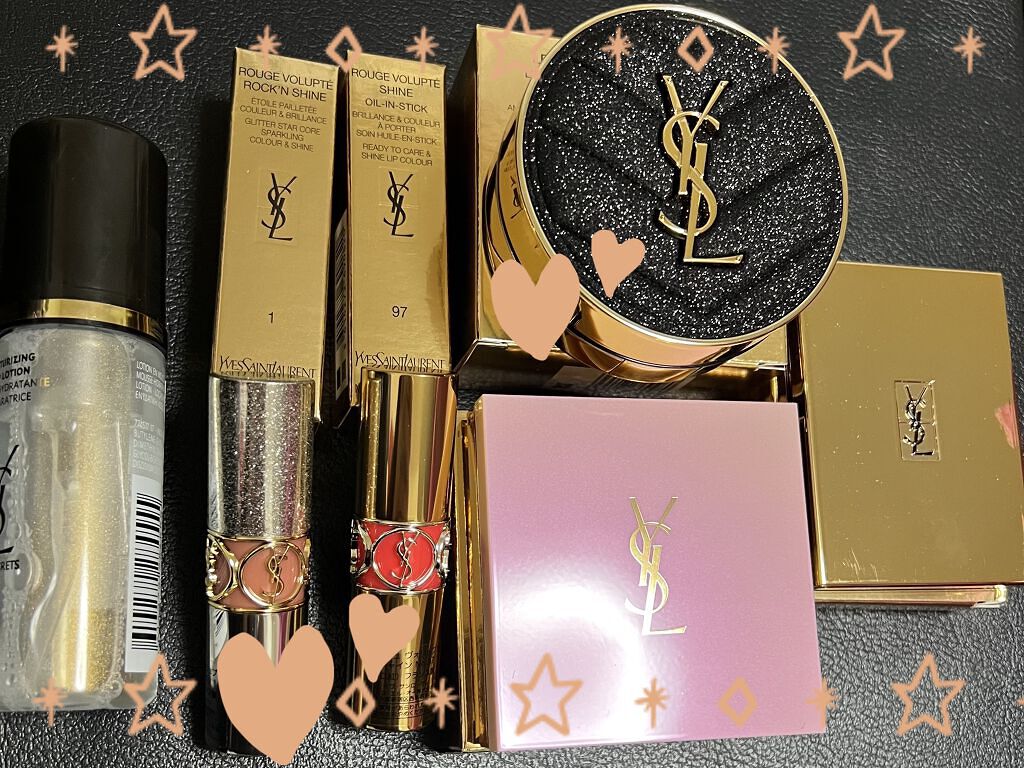 ルージュ ヴォリュプテ ロックシャイン N°1 ヌード ソロ/YVES SAINT LAURENT BEAUTE/口紅を使ったクチコミ（1枚目）