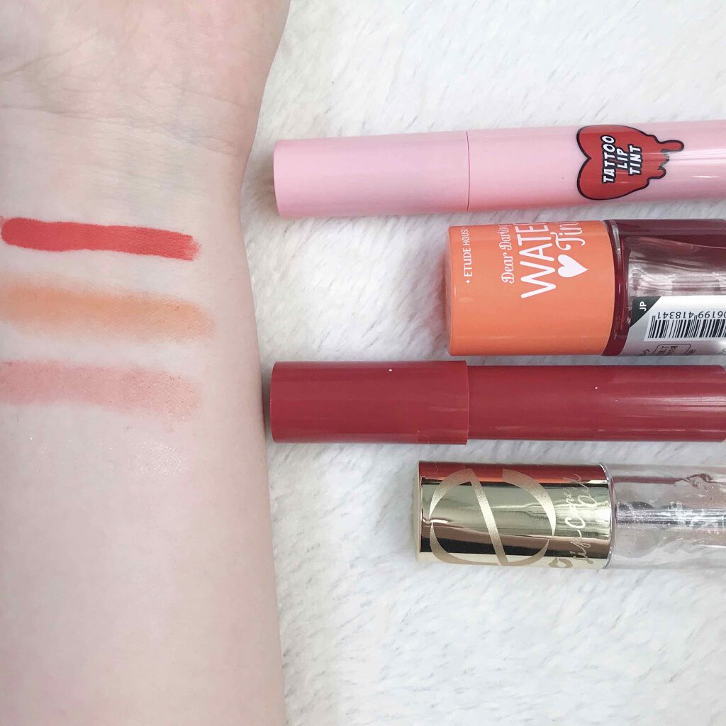 リップケアオイル/excel/リップグロスを使ったクチコミ(4枚目)