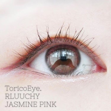 Rluuchy Oneday ジャスミンピンク/Torico Eye./カラーコンタクトレンズの画像