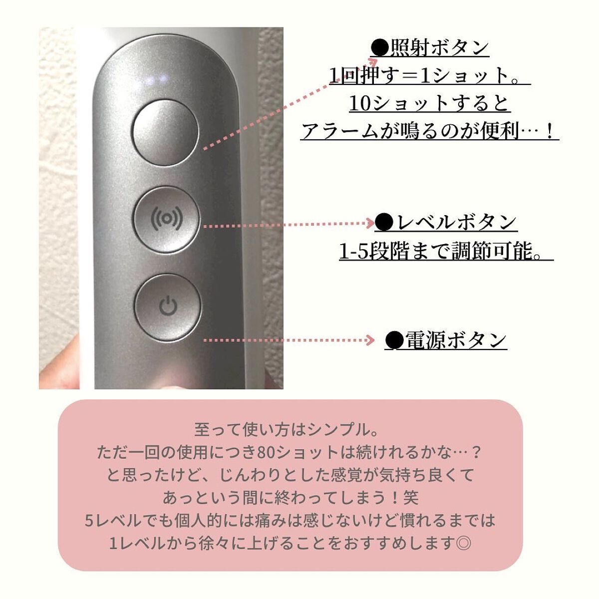 ユーセラディープショット/MEDICUBE/美顔器・マッサージを使ったクチコミ（3枚目）