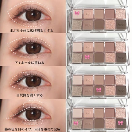 アイシャドウブラシセット/ロージーローザ/メイクブラシを使ったクチコミ(5枚目)