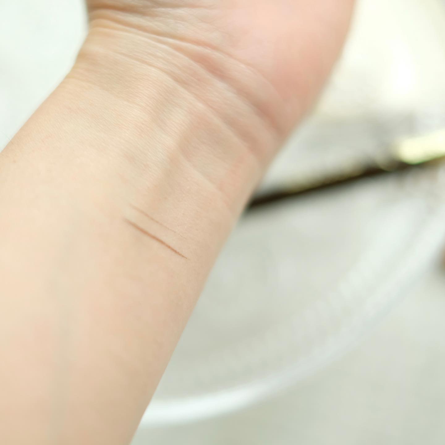 極細アイライナーEX 20ブラウン/CEZANNE/リキッドアイライナーを使ったクチコミ（3枚目）