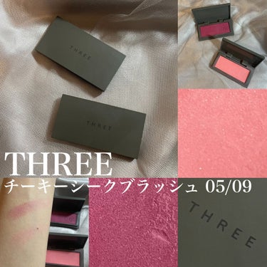 THREE チーキーシークブラッシュのクチコミ「
おしゃれ顔になりたいときに選ぶcheek！


THREE
チーキーシークブラッシュ
05F.....」（1枚目）