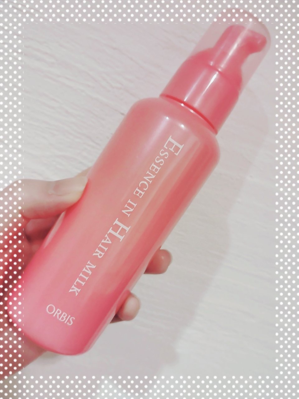 エッセンスインヘアミルク/オルビス/ヘアミルクを使ったクチコミ（1枚目）