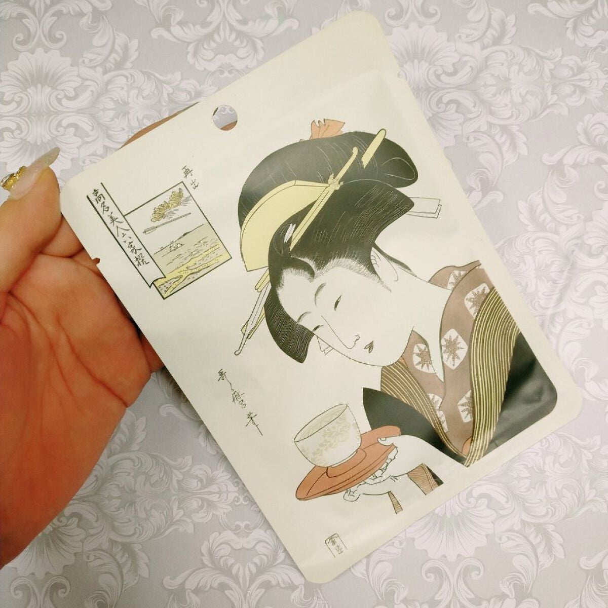 浮世絵シートマスク Q10/MITOMO/シートマスク・パックを使ったクチコミ(1枚目)