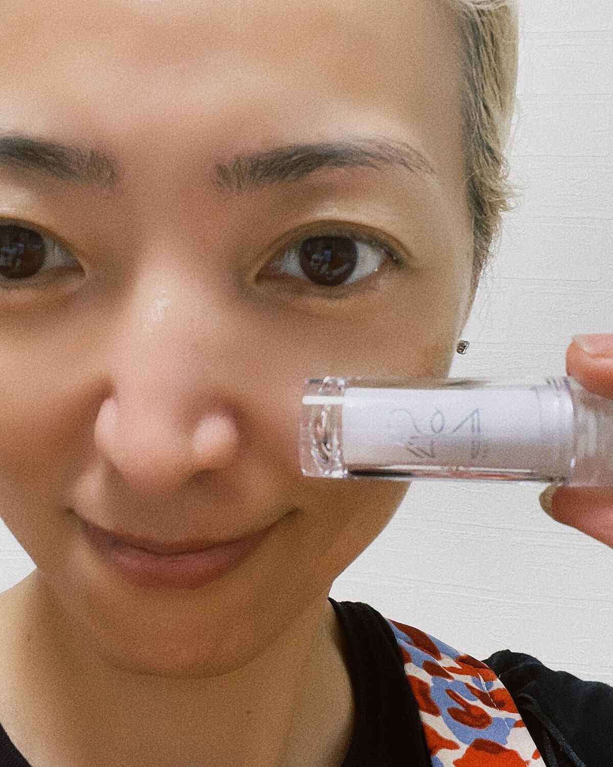 ラスティンググロスリップ/CEZANNE/口紅を使ったクチコミ（3枚目）