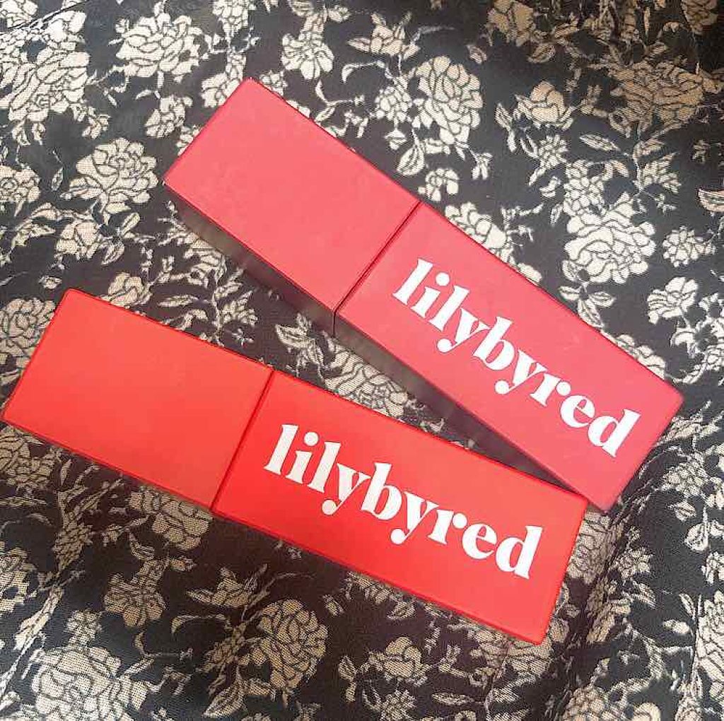 ブラッディライアー コーティングティント/lilybyred/リップティントを使ったクチコミ(1枚目)