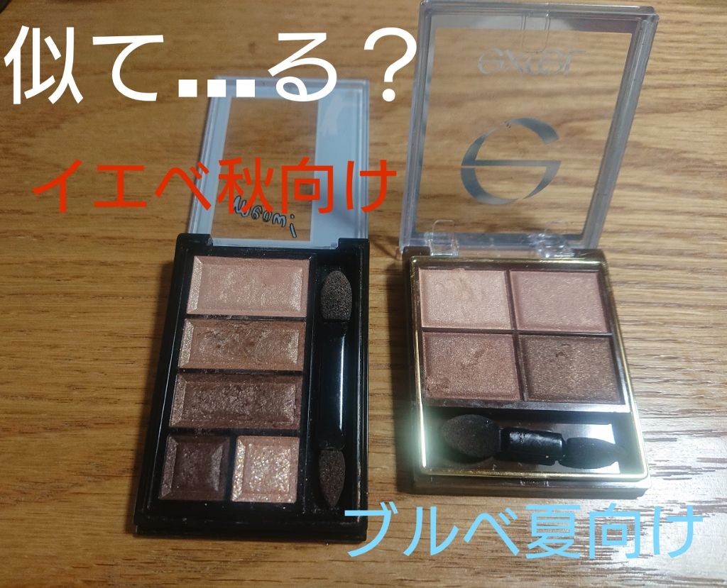 スキニーリッチシャドウ/excel/アイシャドウパレットを使ったクチコミ(1枚目)