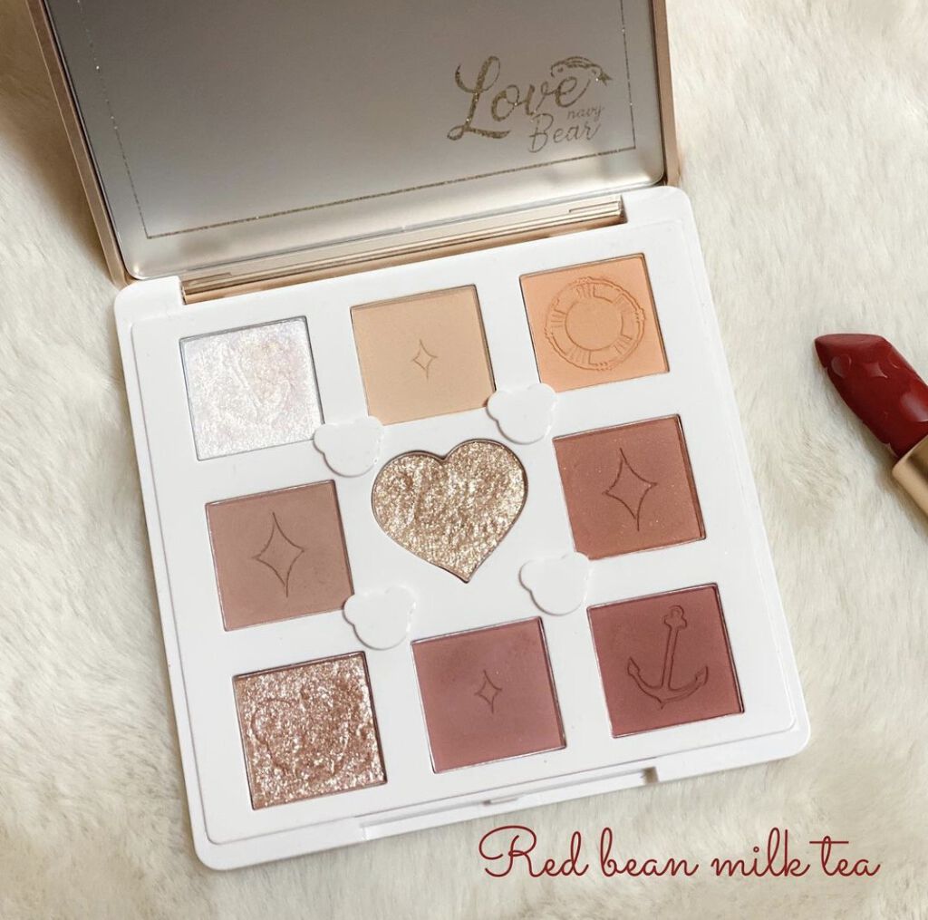 Love Bear 9色 アイシャドウパレット/FlowerKnows/アイシャドウパレットを使ったクチコミ（2枚目）