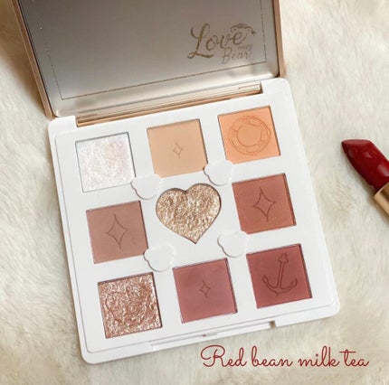 Love Bear 9色 アイシャドウパレット/FlowerKnows/アイシャドウパレットを使ったクチコミ(2枚目)