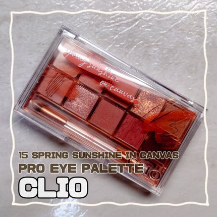 プロ アイ パレット/CLIO/アイシャドウパレットを使ったクチコミ(1枚目)