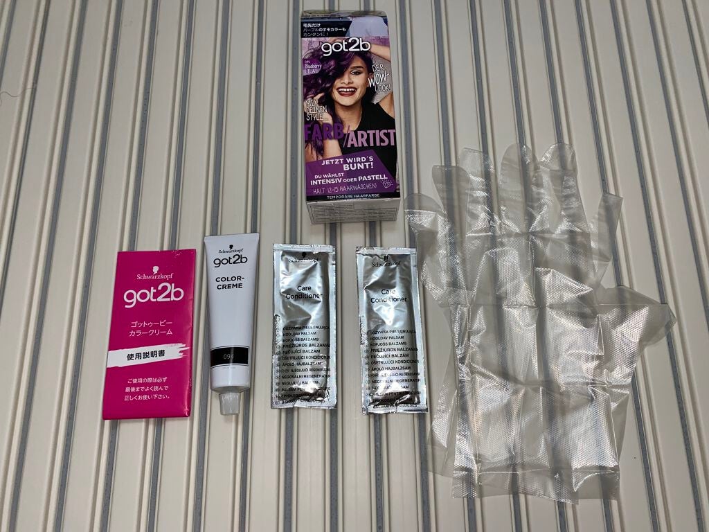 カラークリーム/got2b/ヘアカラーを使ったクチコミ(2枚目)