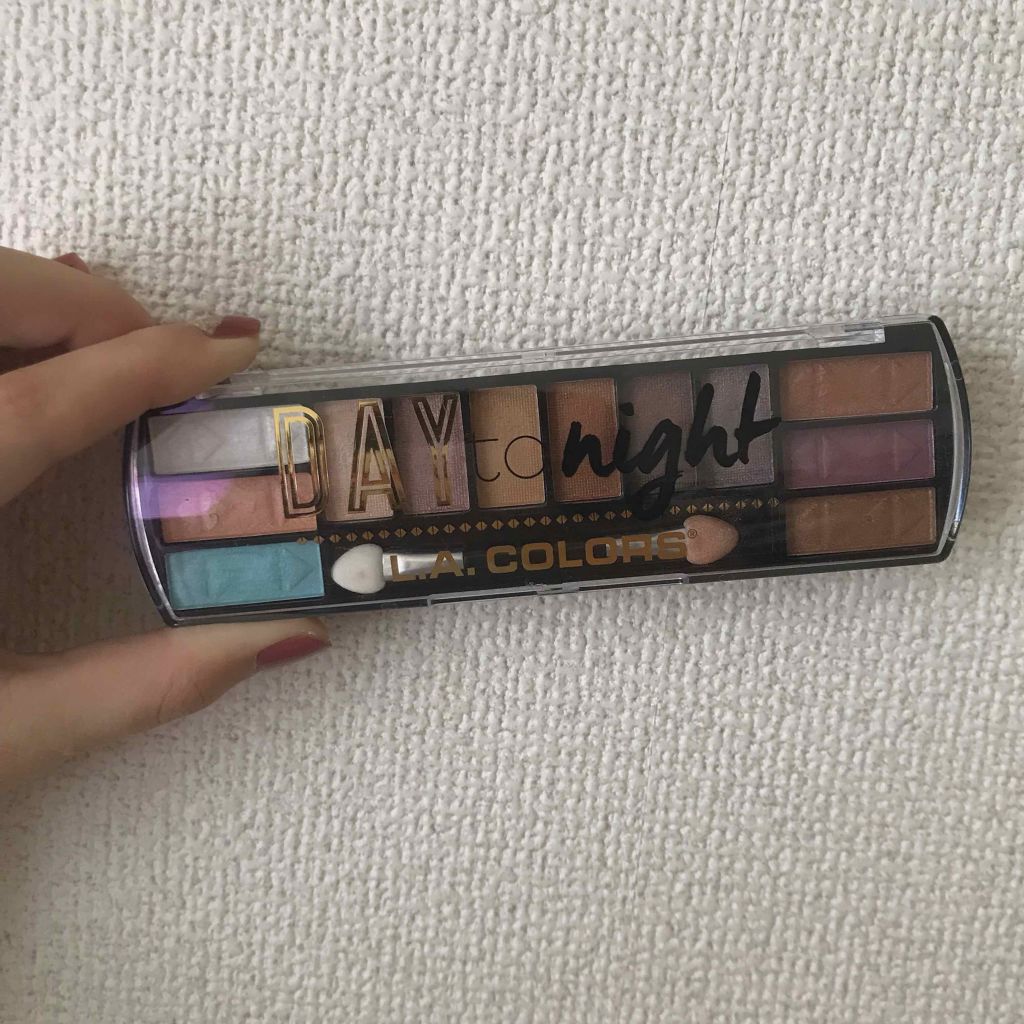DAY TO NIGTHT la.colorsアイシャドウ/サンキューマート/アイシャドウパレットを使ったクチコミ（1枚目）