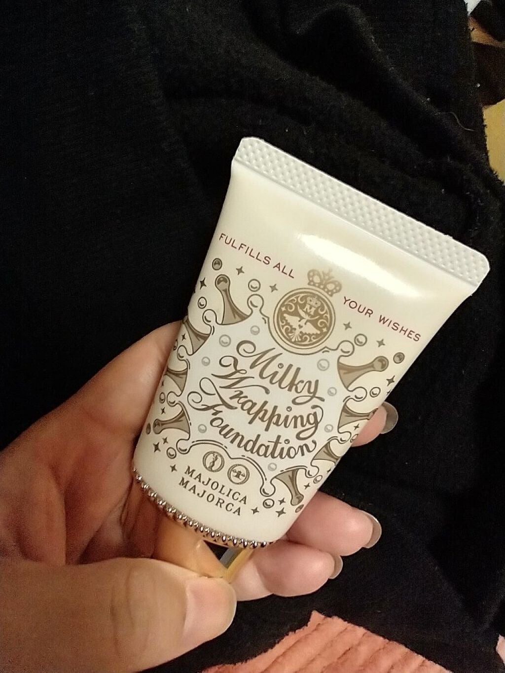 ミルキーラッピングファンデ/MAJOLICA MAJORCA/リキッドファンデーションを使ったクチコミ(1枚目)