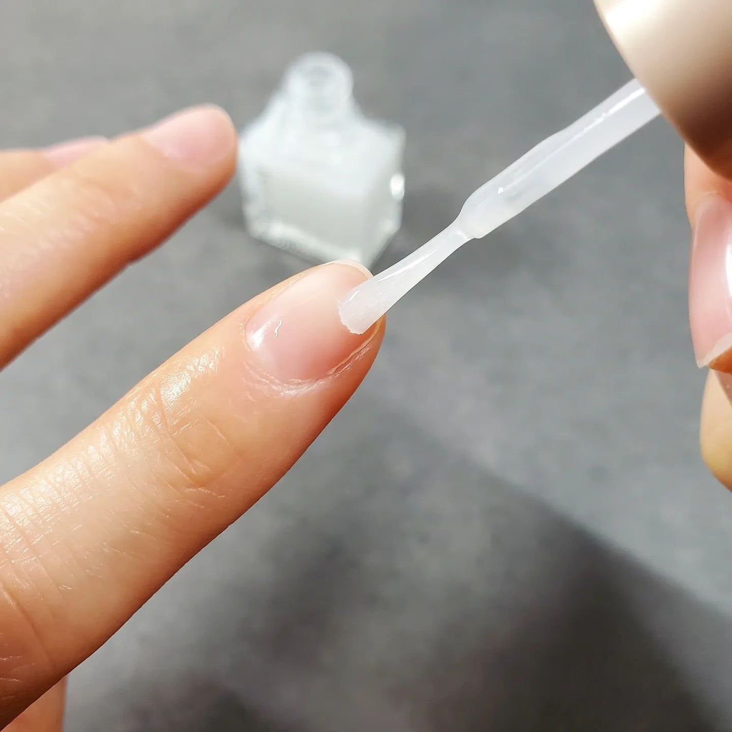 自爪コート/ネイリスト/オールインワンネイルを使ったクチコミ(2枚目)