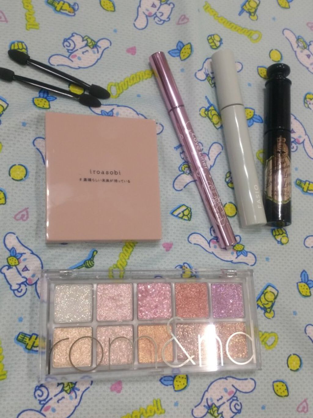 イロアソビ 4色アイパレット/iroasobi/アイシャドウパレットを使ったクチコミ（1枚目）