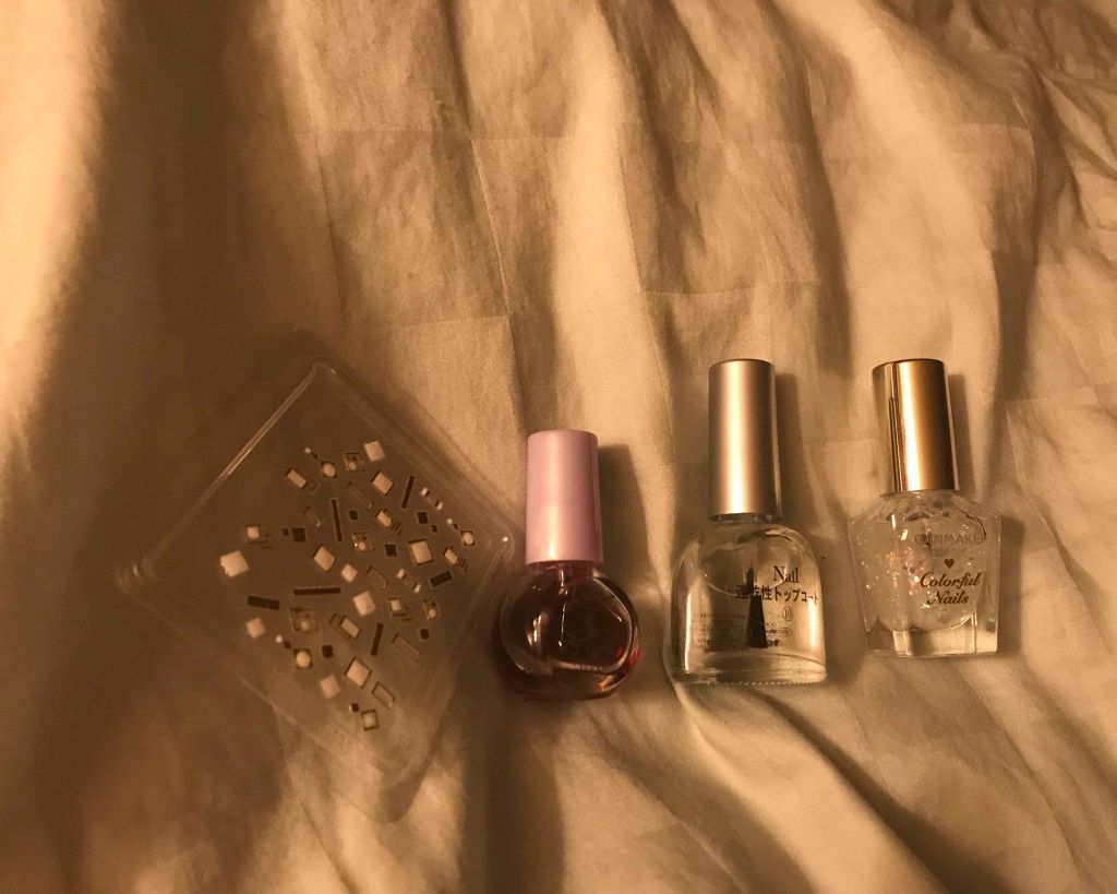 速乾性トップコート/DAISO/ネイルトップコートを使ったクチコミ（2枚目）