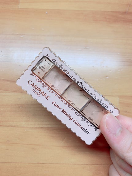 カラーミキシングコンシーラー/キャンメイク/パレットコンシーラーを使ったクチコミ(1枚目)
