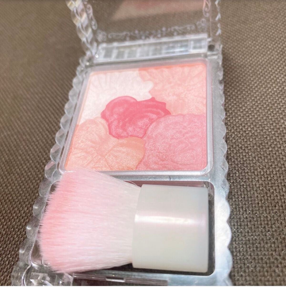 グロウフルールチークス/キャンメイク/パウダーチークを使ったクチコミ(3枚目)