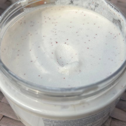 ダヴ ふわとろクリーミースクラブ ザクロ&シアバター/ダヴ/ボディスクラブを使ったクチコミ(5枚目)