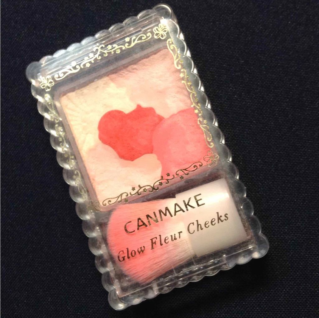 グロウフルールチークス/キャンメイク/パウダーチークを使ったクチコミ(1枚目)