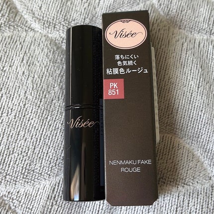 ネンマクフェイク ルージュ/Visée/口紅を使ったクチコミ(2枚目)