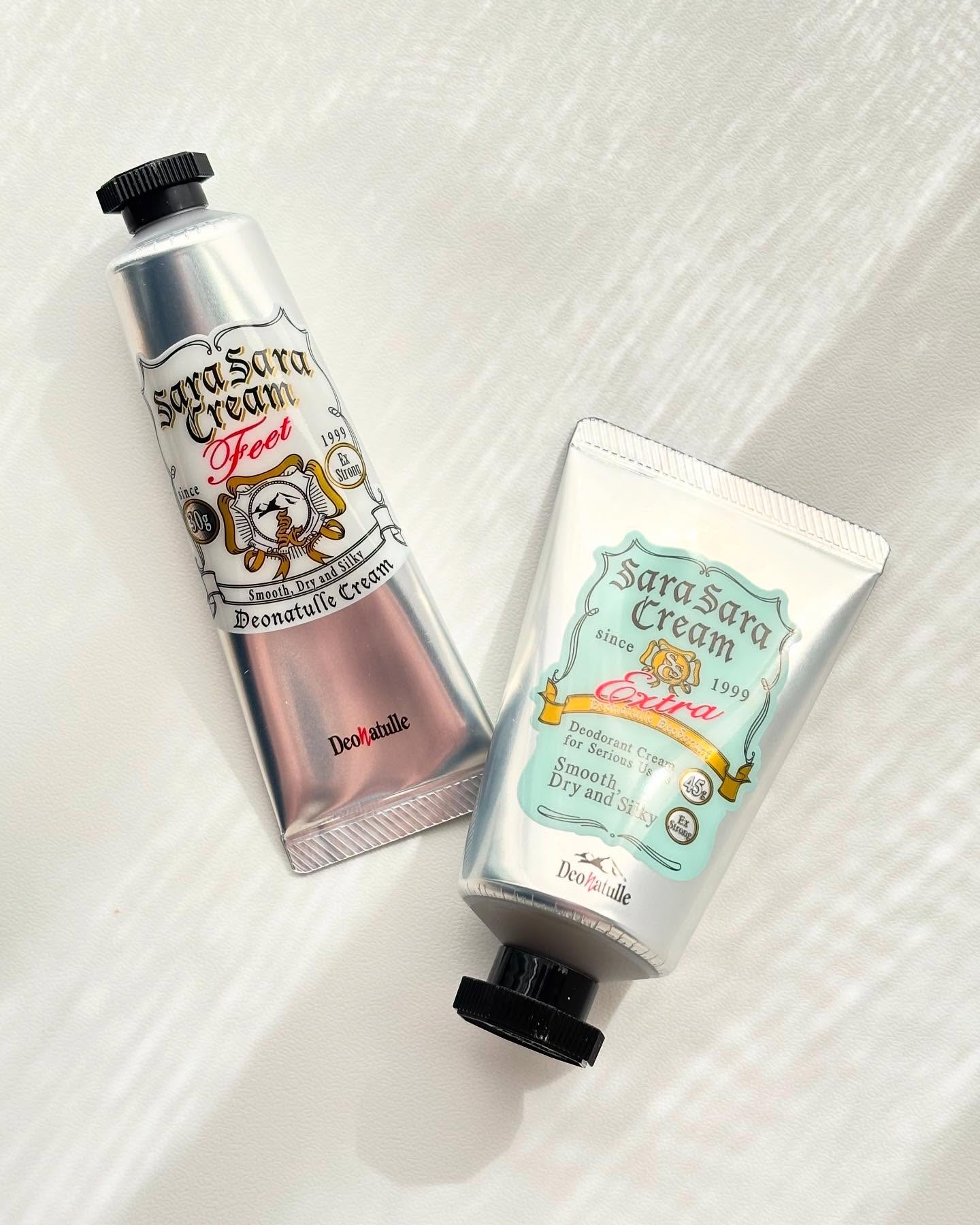 薬用足指さらさらクリーム/デオナチュレ/デオドラント・制汗剤を使ったクチコミ（1枚目）