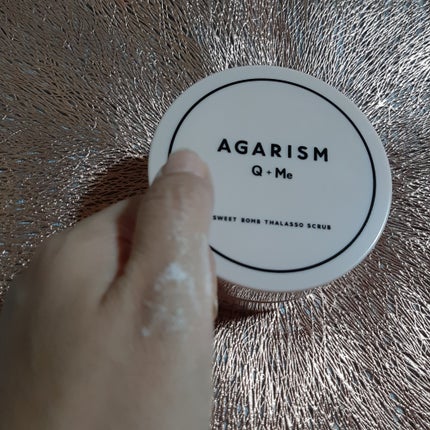 Q+Me スウィート ボム タラソ スクラブ/AGARISM/バスト・ヒップケアを使ったクチコミ(4枚目)