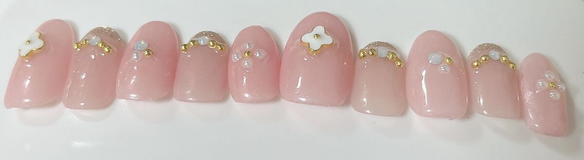 ジェルネイル（ライト対応）/セリア/ジェルネイルを使ったクチコミ（3枚目）