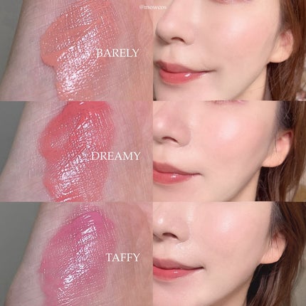 ペタルドロップリキッドブラッシャー/DEAR DAHLIA/リキッドチークを使ったクチコミ(4枚目)