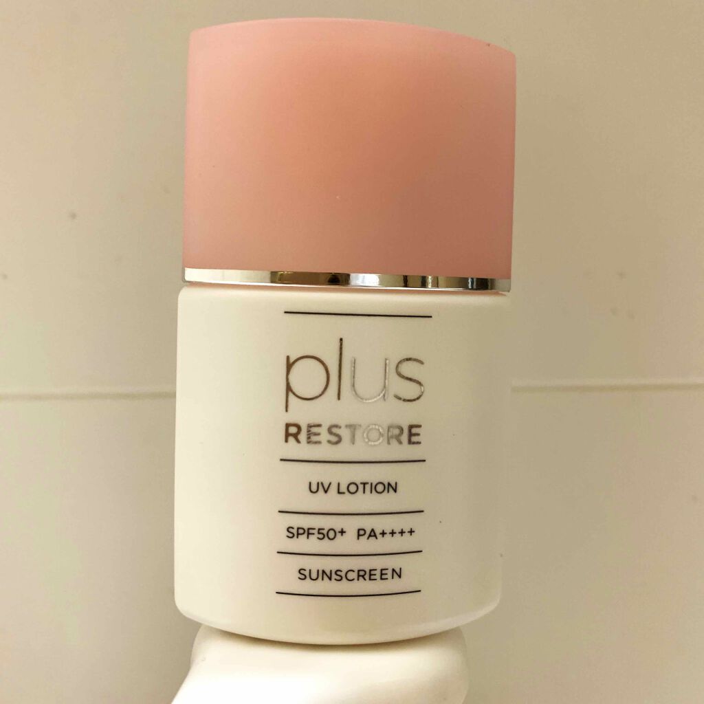UVローション/PLUSRESTORE/日焼け止めローションを使ったクチコミ（1枚目）