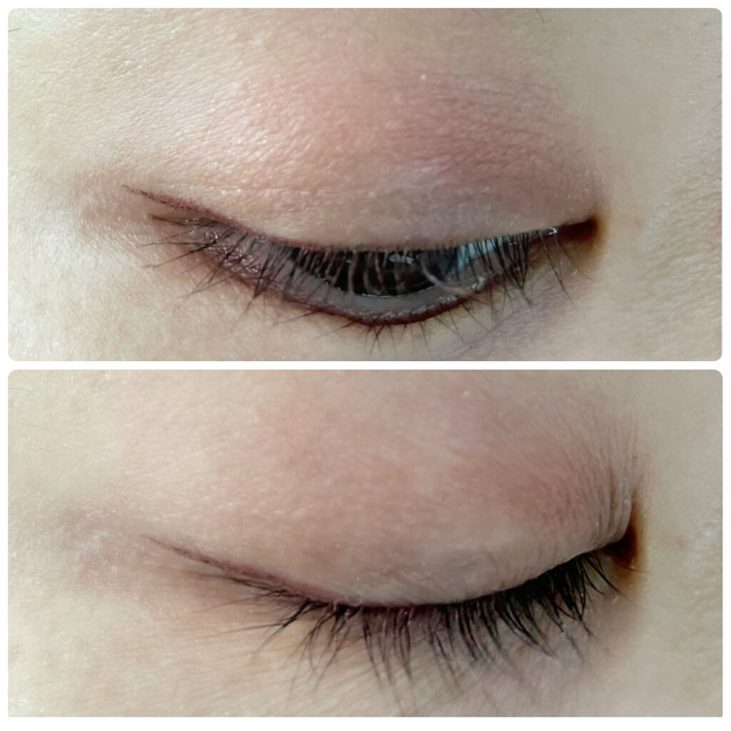 「密着アイライナー」しなやか筆リキッド/デジャヴュ/リキッドアイライナーを使ったクチコミ（2枚目）