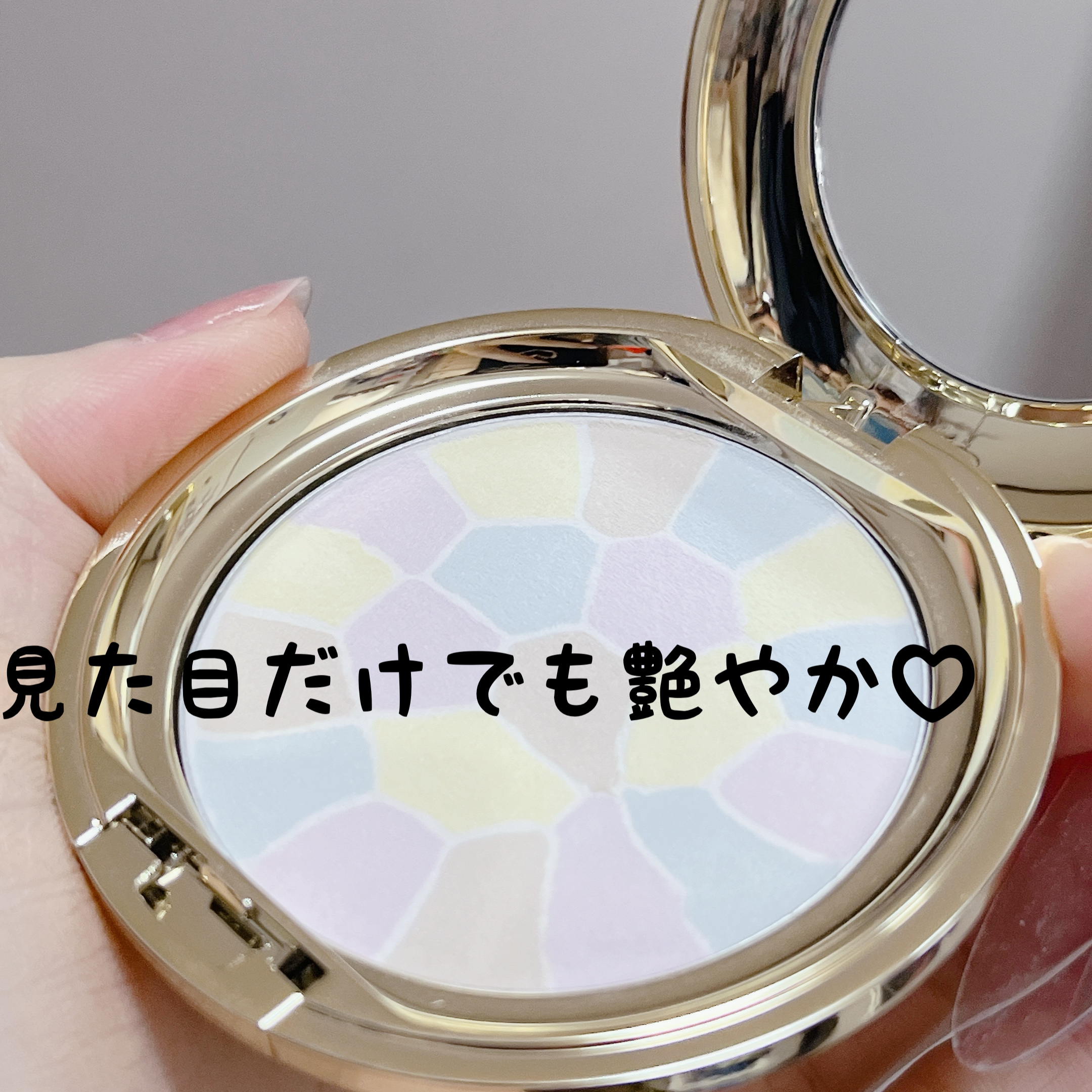 ラ プードル オートニュアンス/Elégance/プレストパウダーを使ったクチコミ（2枚目）