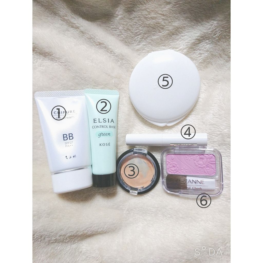 ナチュラル チークN/CEZANNE/パウダーチークを使ったクチコミ(1枚目)