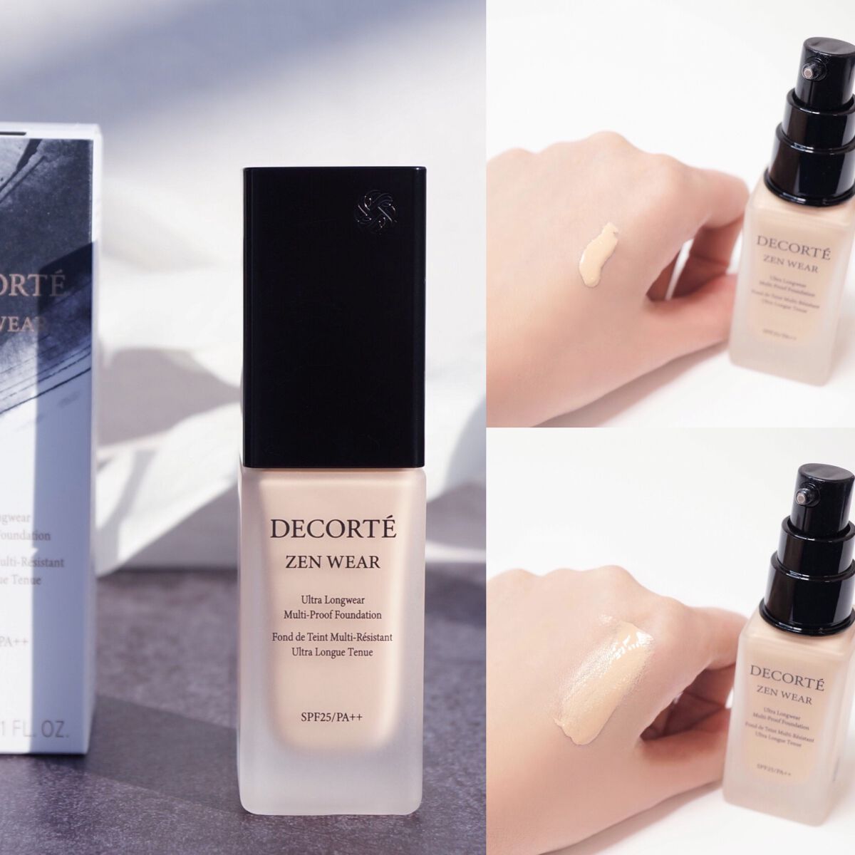 ゼン ウェア フルイド C24/DECORTÉ/リキッドファンデーションを使ったクチコミ（3枚目）