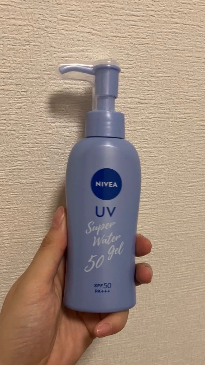 ニベアUV ウォータージェル SPF50/ニベア/日焼け止めジェルを使ったクチコミ(1枚目)
