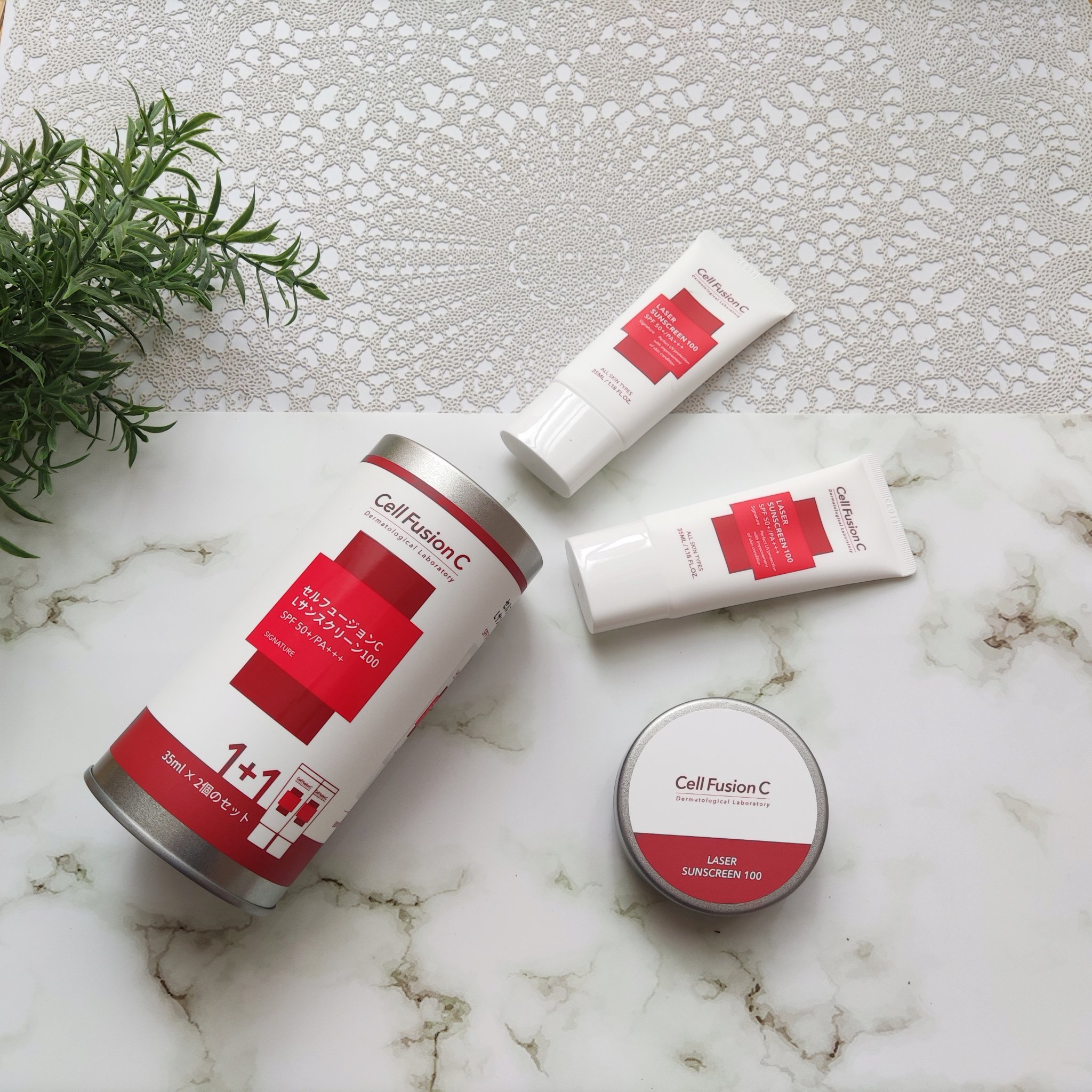 レーザーサンスクリーン 100/Cell Fusion C(セルフュージョンシー)/日焼け止めクリームを使ったクチコミ（1枚目）