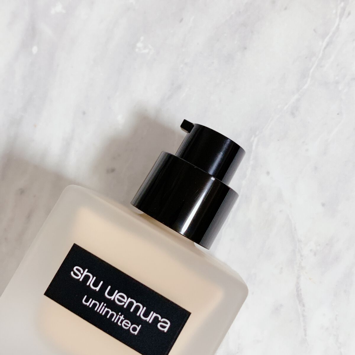 (旧)アンリミテッド ラスティング フルイド/shu uemura/リキッドファンデーションを使ったクチコミ(2枚目)