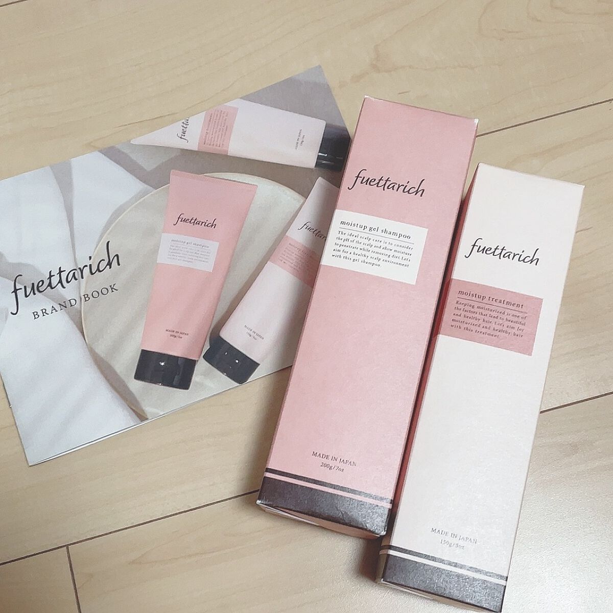 モイストアップ ジェル シャンプー/トリートメント/fuettarich (フエッタリッチ)/サロンシャンプーを使ったクチコミ（1枚目）